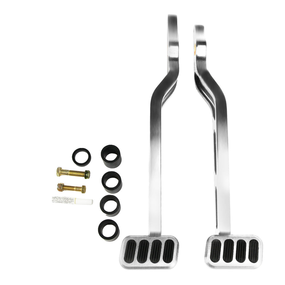 STANDARD BRUSHED BRAKE & CLUTCH ARMS FOR KUGEL COMPONENTS 180 DEGREE