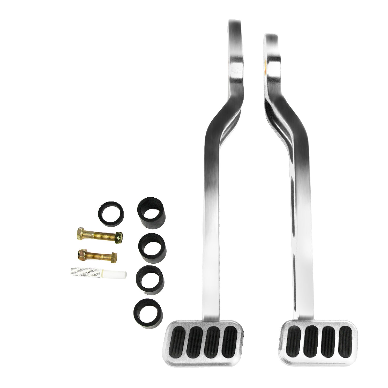 STANDARD BRUSHED BRAKE & CLUTCH ARMS FOR KUGEL COMPONENTS 180 DEGREE