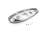 5 GAUGE 3 3/8, DOLPHIN POLISHED