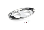32 2 GAUGE 3 3/8 CLASSIC INSTRUMENTS POLISHED HIGH STEP BEZEL ONLY