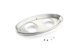 32 2 GAUGE 3 3/8 CLASSIC INSTRUMENTS SATIN-HIGH STEP BEZEL ONLY