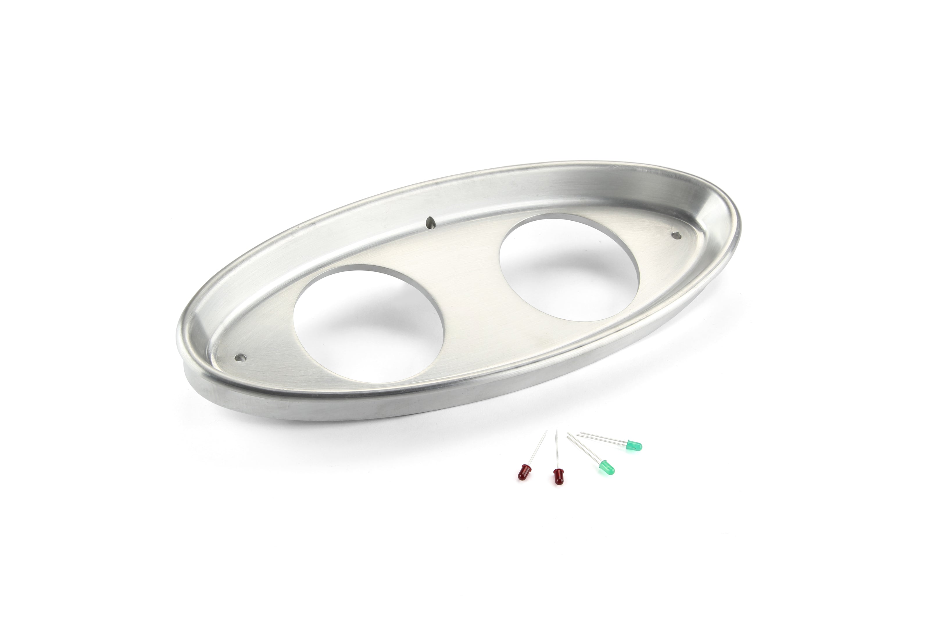 32 2 GAUGE 3 3/8 CLASSIC INSTRUMENTS SATIN-HIGH STEP BEZEL ONLY