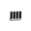 XL BRUSHED BRAKE PEDAL PAD WITH RUBBER INSERT