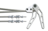 HI-TECH STAINLESS COMBINATION HOOD & TRUNK CABLE KIT FOR RIGHT HAND DRIVE
