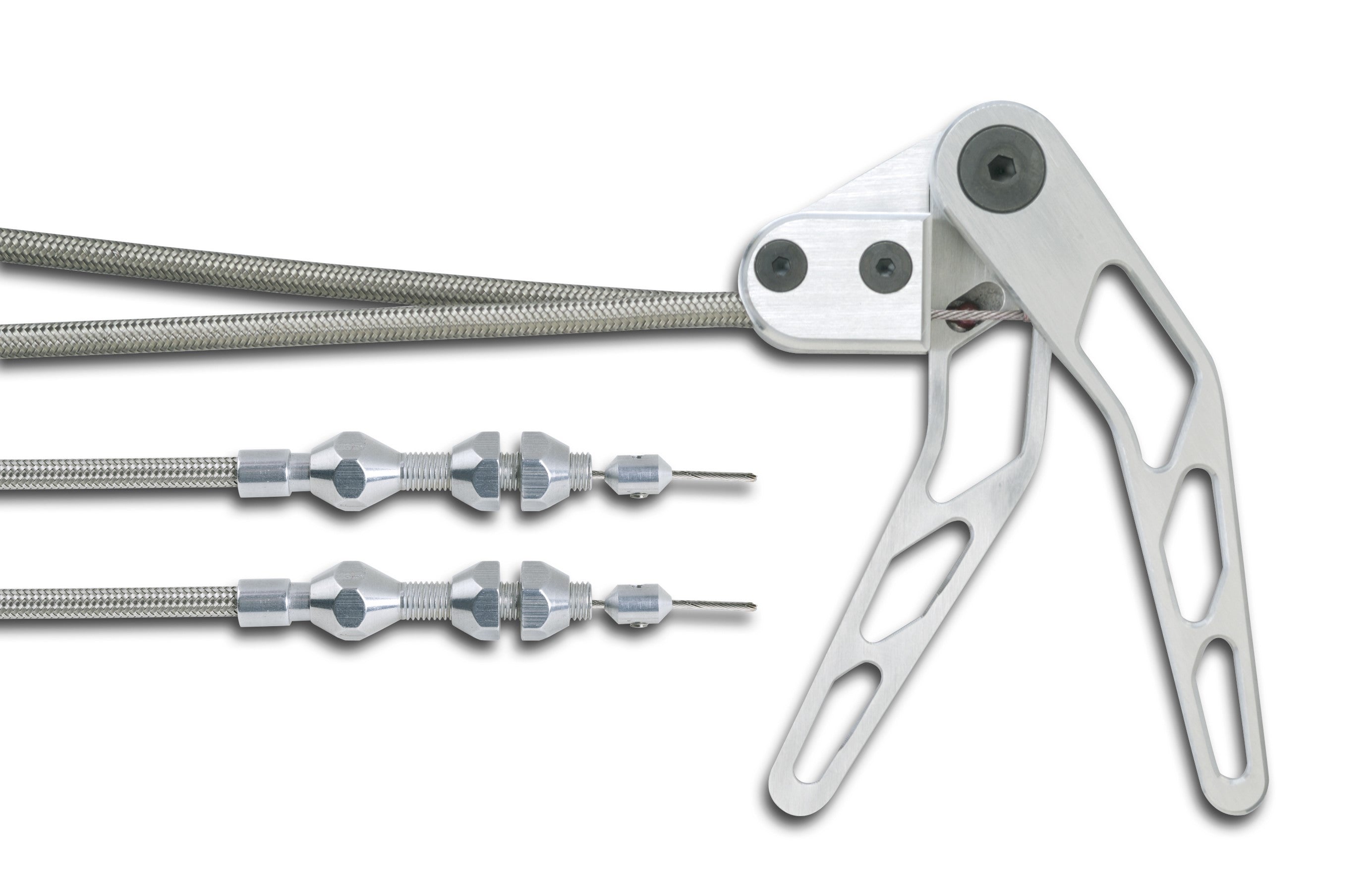 HI-TECH STAINLESS COMBINATION HOOD & TRUNK CABLE KIT FOR RIGHT HAND DRIVE