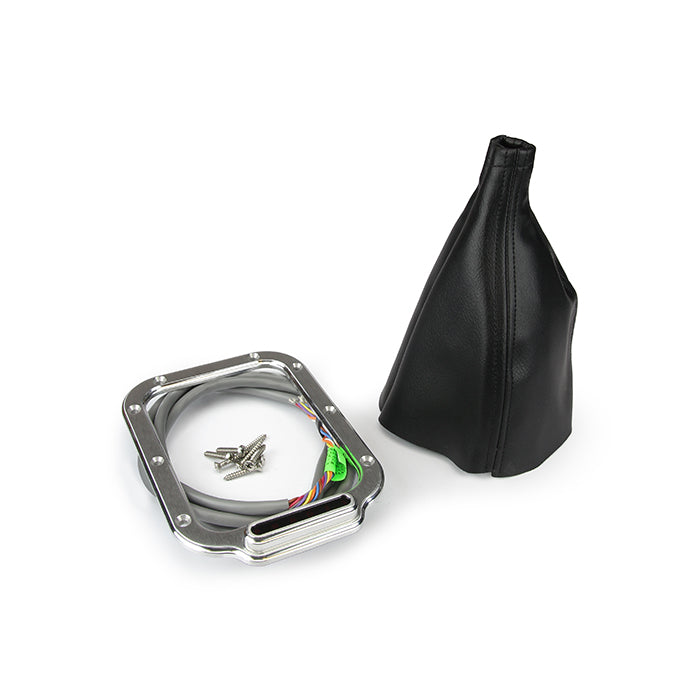 RECTANGULAR BRUSHED BOOT INDICATOR FOR 700/200R/4L60/4L60E/4L80E WITH HORIZONTAL DISPLAY