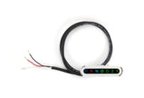 BRUSHED DASH INDICATOR FOR 700/200R/4L60/4L60E/4L80E WITH HORIZONTAL DISPLAY