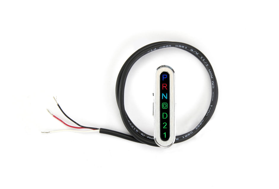 BRUSHED DASH INDICATOR FOR 700/200R/4L60/4L60E/4L80E WITH VERTICAL DISPLAY