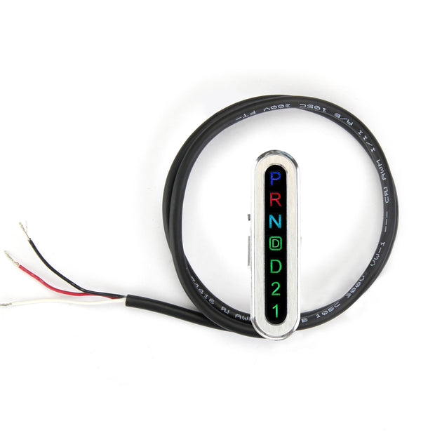 BRUSHED DASH INDICATOR FOR 700/200R/4L60/4L60E/4L80E WITH VERTICAL DISPLAY