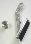 XL THROTTLE PEDAL FOR LOKAR DRIVE-BY-WIRE WITH RUBBER INSERT