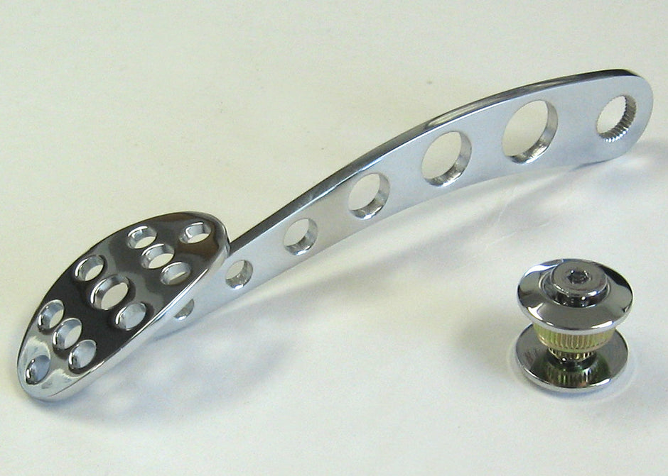 LAKESTER CHROME STEEL THROTTLE PEDAL FOR LOKAR DRIVE-BY-WIRE