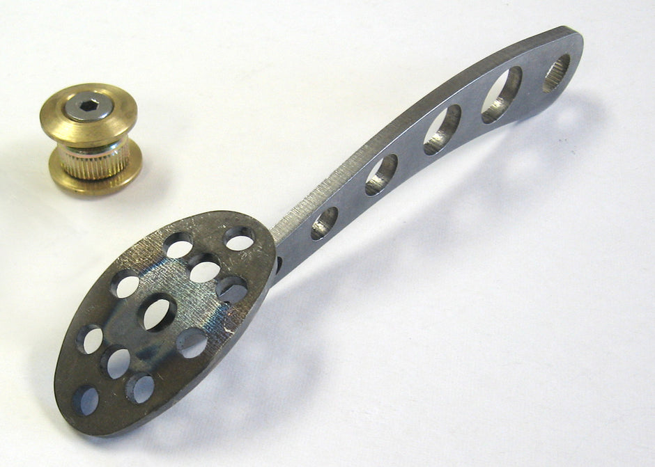 LAKESTER RAW STEEL THROTTLE PEDAL FOR LOKAR DRIVE-BY-WIRE