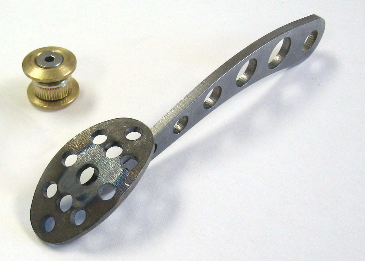 LAKESTER RAW STEEL THROTTLE PEDAL FOR LOKAR DRIVE-BY-WIRE