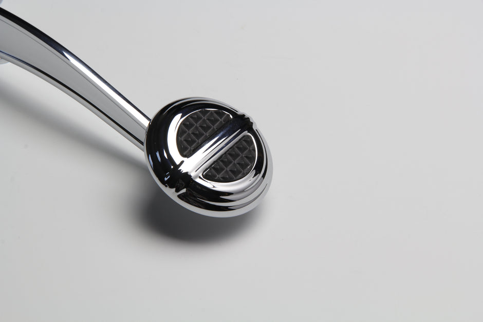 LUCILLE EDITION CHROME THROTTLE PEDAL FOR LOKAR DRIVE-BY-WIRE WITH RIBS