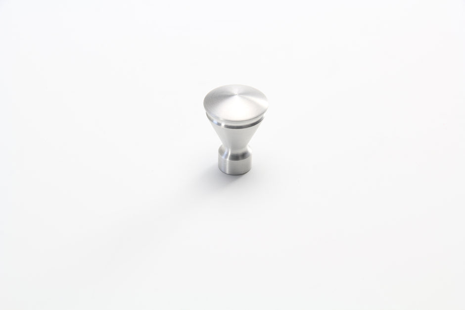 DASH KNOB - LOKAR - 3/16" HOLE - BRUSHED