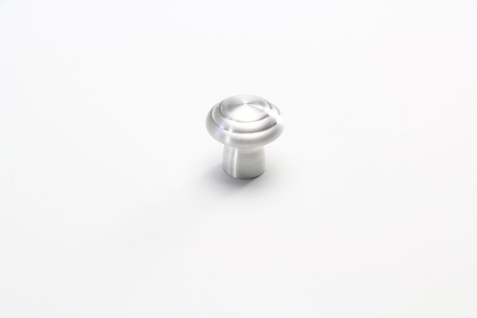 DASH KNOB - LUCILLE - 3/16" HOLE - BRUSHED