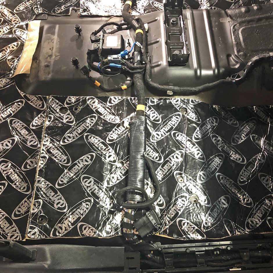 2021+ Ford F-150 Dynamat Xtreme Custom Cut Floor Kit