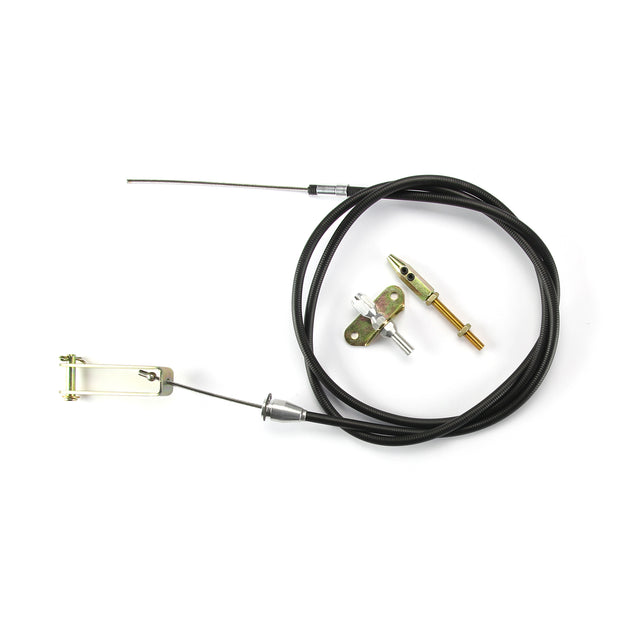 72" UNIVERSAL BLACK CONNECTOR CABLE FOR '37-'48 FORD CAR & '37-'56 FORD TRUCK UNDER-THE-DASH BRAKES