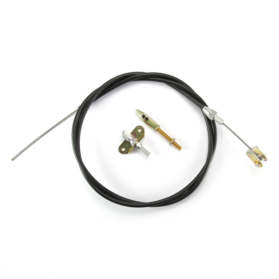 72" UNIVERSAL BLACK CONNECTOR CABLE FOR '37-'48 PLYMOUTH/DODGE UNDER-THE-DASH BRAKES