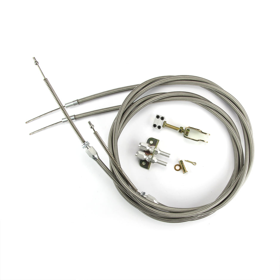 96" HI-TECH STAINLESS EMERGENCY BRAKE CABLES