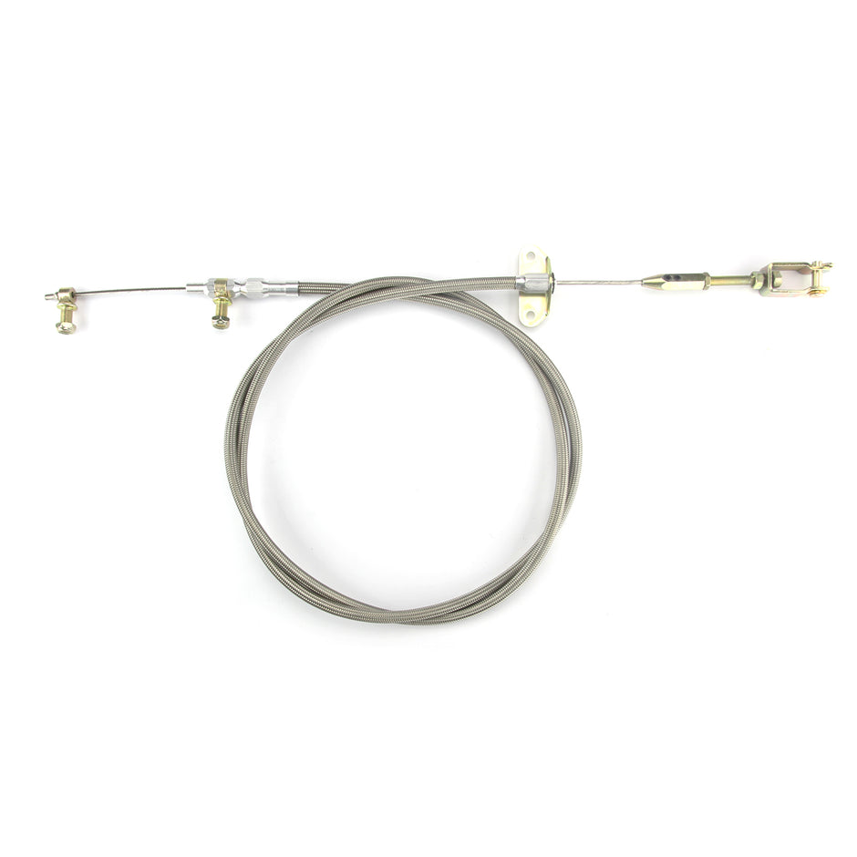 72" HI-TECH STAINLESS EMERGENCY BRAKE CABLES FOR JAG REAR-END