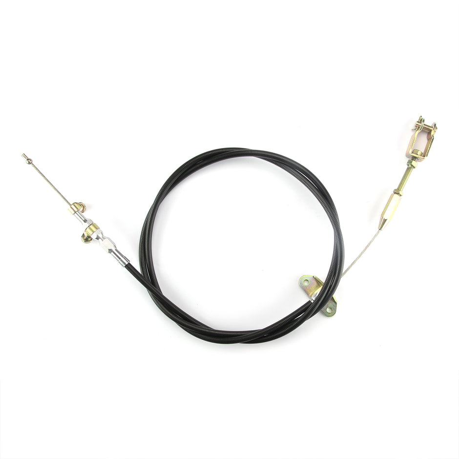 72" UNIVERSAL BLACK EMERGENCY BRAKE CABLES FOR JAG REAR-END