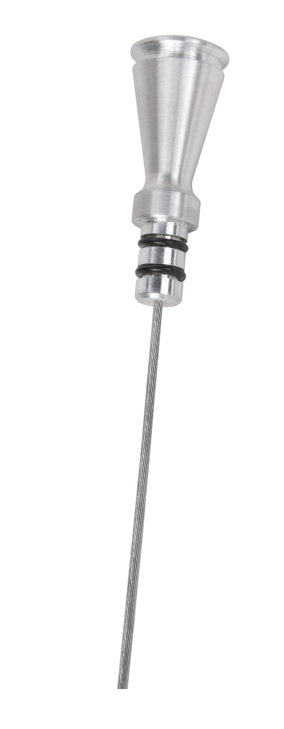 HI-TECH FLEXIBLE STAINLESS ENGINE DIPSTICK 1979 & LATER CHEVY SMALL BLOCK NO UPPER TUBE