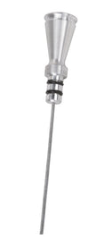 HI-TECH FLEXIBLE STAINLESS ENGINE DIPSTICK 1979 & LATER CHEVY SMALL BLOCK NO UPPER TUBE