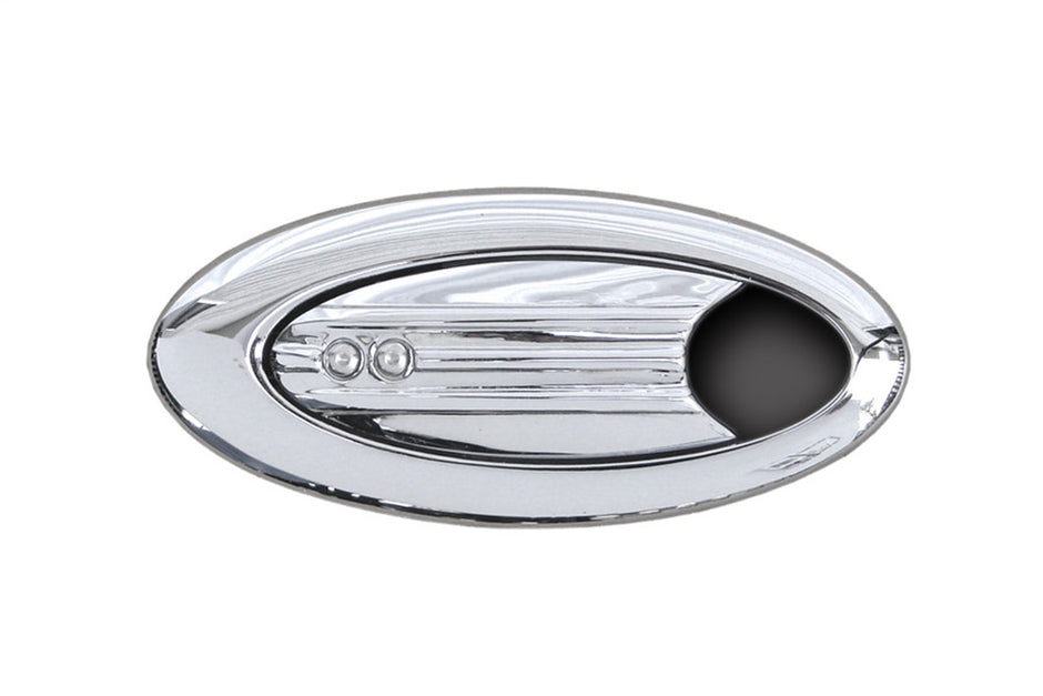 ELLIPTICAL BEZEL DOOR HANDLES - RIBBED