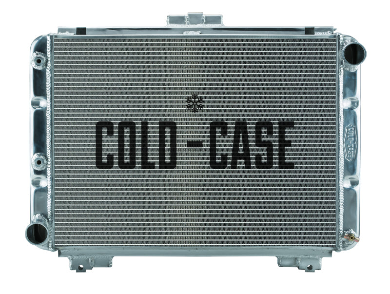 Kalai Rod Radiator 64 Galaxie Side Tank Aluminum Performance Radiator Automatic Transmiss ...