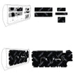 1979-1993 Ford Mustang Door Sound Deadening Kit XFO M3 D