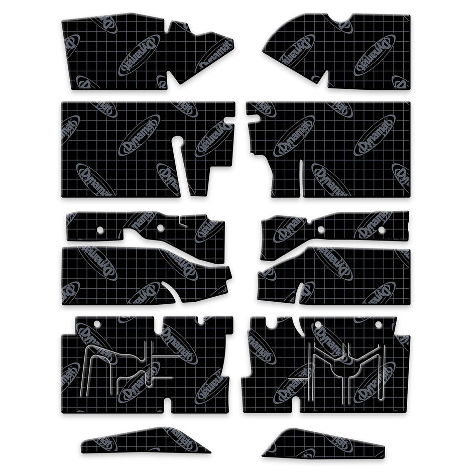 1979-1993 Mustang Floor Sound Deadening Kit XFO M3 F