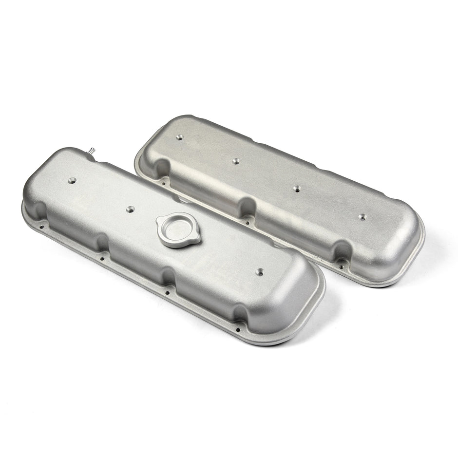 BB Chevy Cast Aluminum Valve Covers Cast