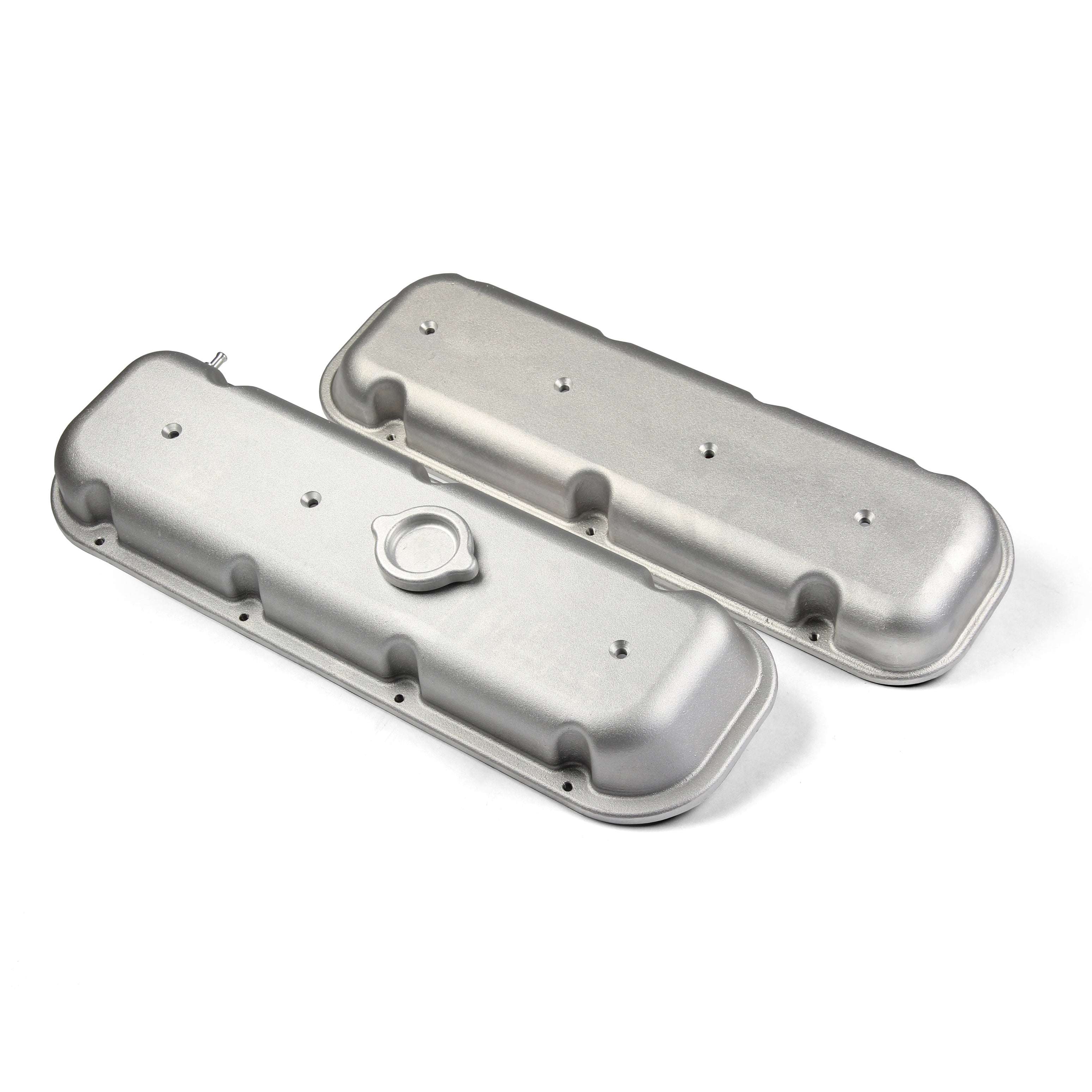 BB Chevy Cast Aluminum Valve Covers Cast