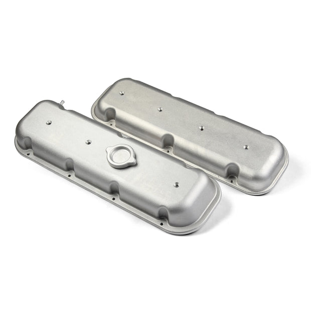 BB Chevy Cast Aluminum Valve Covers Cast