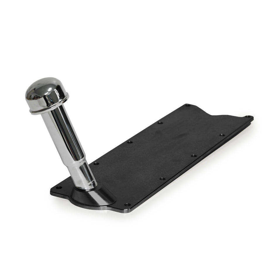 Valley Plate with Oil Fill Tube Gen III LS Passenger Side Black Finish