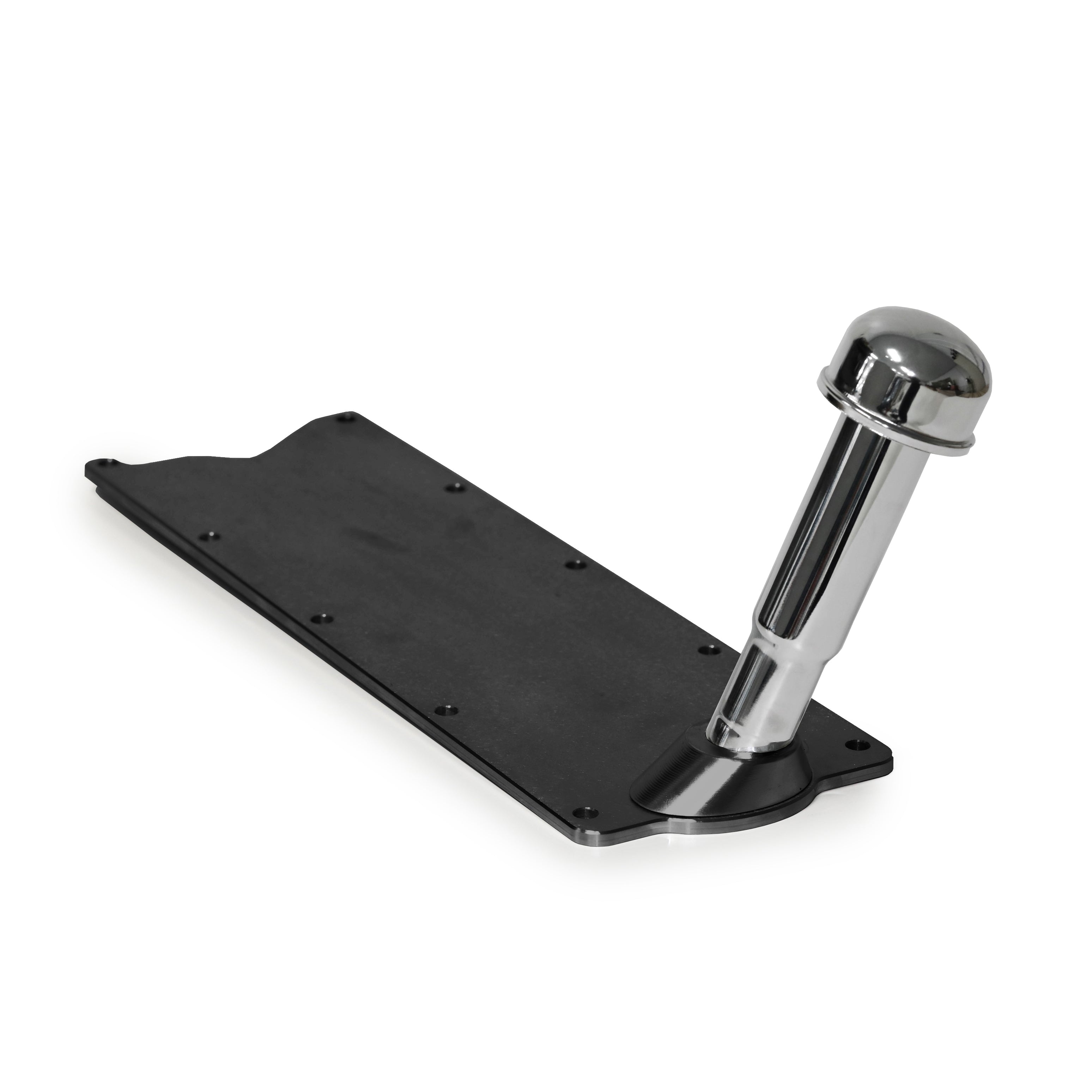 Valley Plate with Oil Fill Tube Gen III LS Driver Side Black Finish