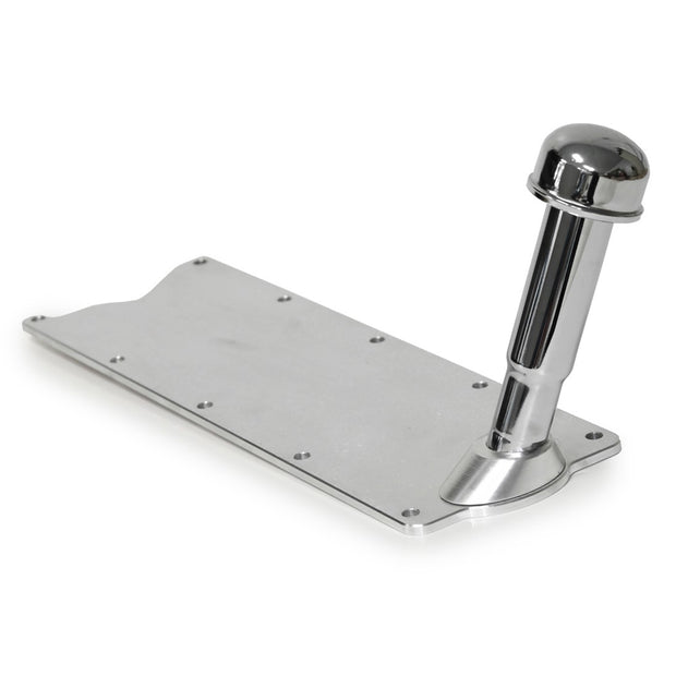 Valley Plate with Oil Fill Tube Gen III LS Driver Side Machined Finish