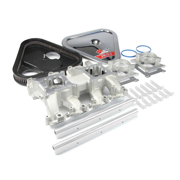 Tri-Power Intake Kit Cathedral Port Heads