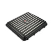 LT4 SUPERCHARGER LID - BLACK WITH HIGHLIGHTED FINS & VETTE EMBLEM