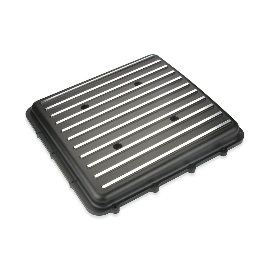 LT4 SUPERCHARGER LID - BLACK WITH HIGHLIGHTED FINS & NO EMBLEM