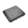 LT4 SUPERCHARGER LID - BLACK WITH HIGHLIGHTED FINS & NO EMBLEM