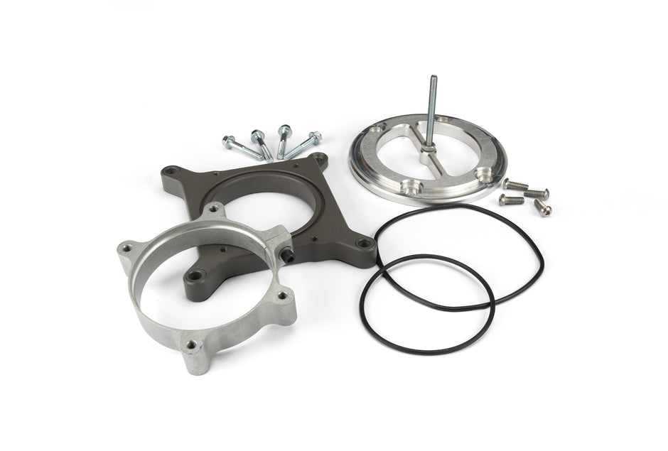 Air Cleaner Adapter Kit for 4150 (2005-2013 Truck/SUV 4 Bolt Flange DBW TB)