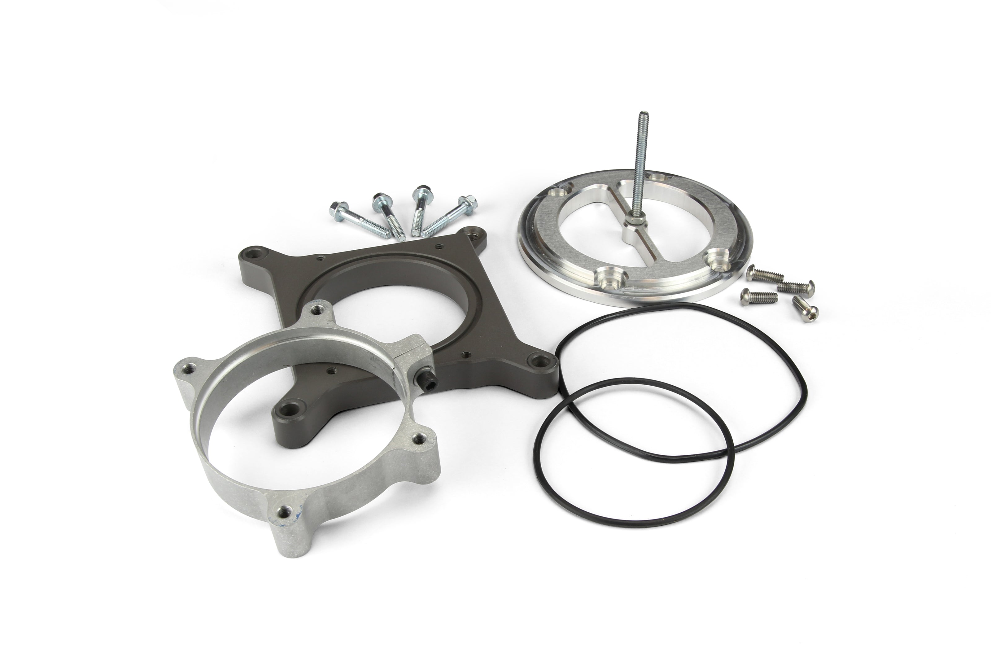 Air Cleaner Adapter Kit for 4150 (2005-2013 Truck/SUV 4 Bolt Flange DBW TB)