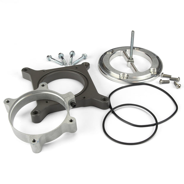 Air Cleaner Adapter Kit for 4150 (2005-2013 Truck/SUV 4 Bolt Flange DBW TB)