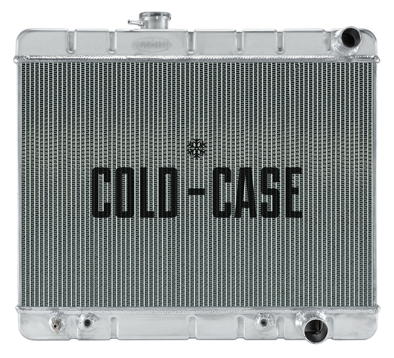 64-65 GTO w/ AC Aluminum Radiator AT Cold Case Radiators – POSIES Rods ...