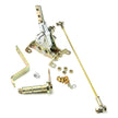 FLOOR MOUNT GATE SHIFTER FOR FORD AOD TRANSMISSION WITH 2 BOLT SPUD NO LEVER AND