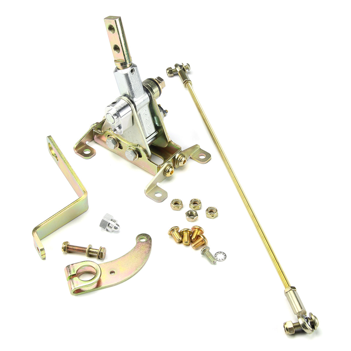 FLOOR MOUNT GATE SHIFTER FOR FORD C6 TRANSMISSION WITH 2 BOLT SPUD NO LEVER AND