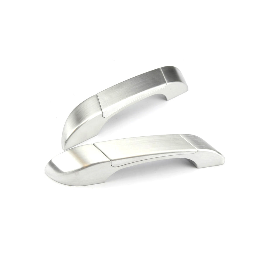 GOOLSBY EDGE EDITION STANDARD BRUSHED DOOR PULLS W/ SMOOTH INSERT