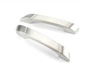 GOOLSBY EDGE EDITION XL BRUSHED DOOR PULLS W/ SMOOTH INSERT